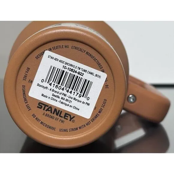 LIMITED EDITION STANLEY QUENCHER H2.O FLOWSTATE TUMBLER, 40OZ- CAMEL